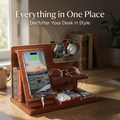 The Wooden Dock | Multifunctional Desk Organizer