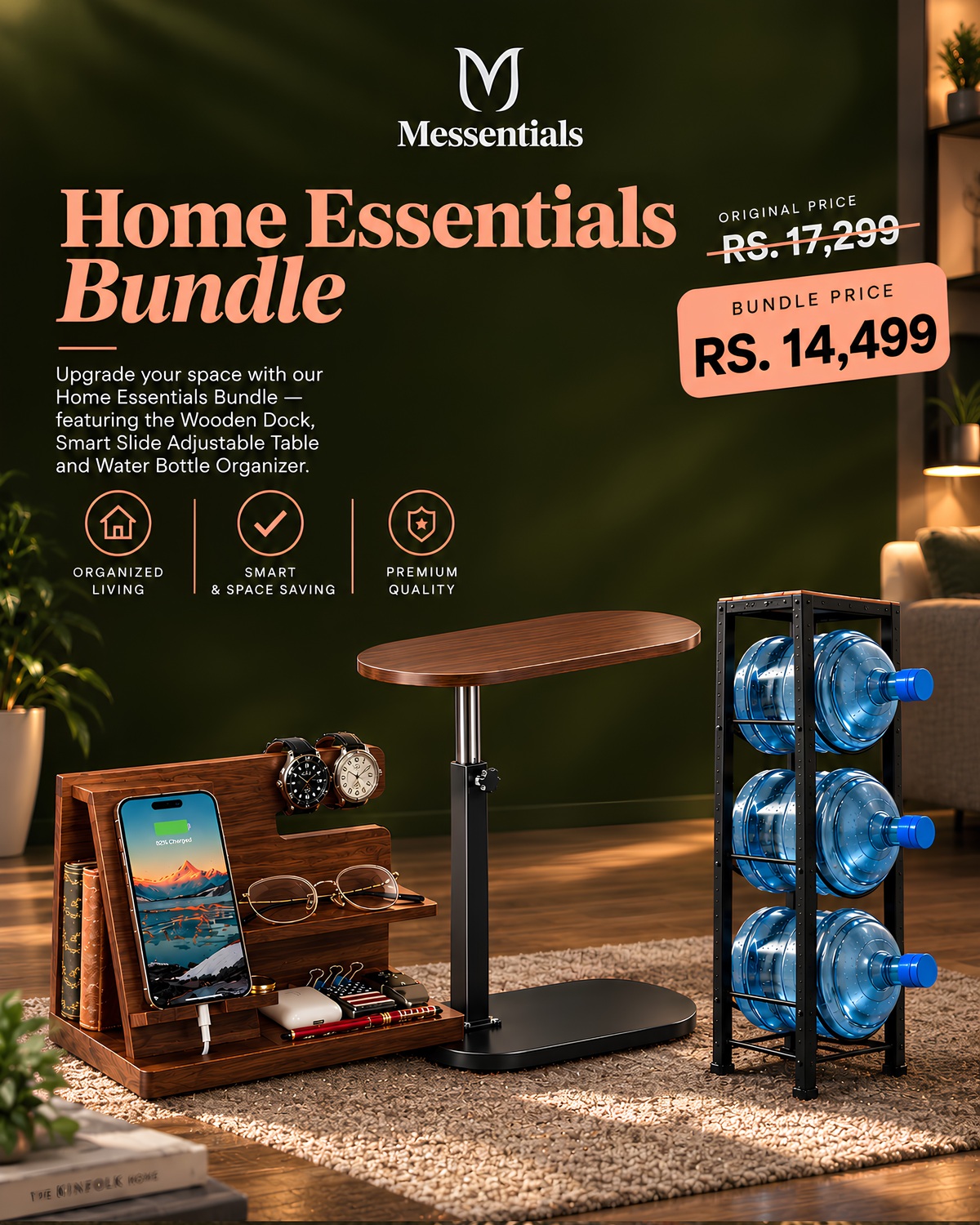 Home Essential Bundle – Comfort, Organization & Style in One
